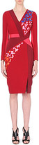 Thumbnail for your product : Peter Pilotto Aro embellished wool-crepe dress