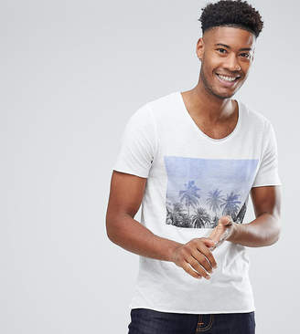 Selected Tee With Palm Print