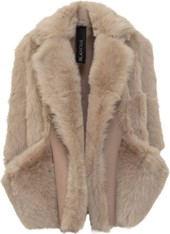 Blancha Open Front Sleeveless Jacket