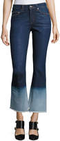 Thumbnail for your product : Derek Lam 10 Crosby Jane Mid-Rise Flip Flop Flare Jeans