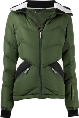 Perfect Moment Panelled Detail Padded Jacket - ShopStyle Down & Puffer Coats