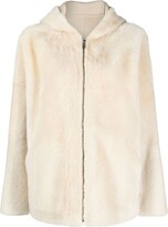 Shearling Hooded Jacket 
