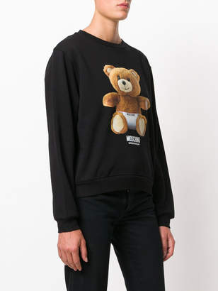 Moschino teddy bear printed sweatshirt