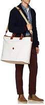 Thumbnail for your product : Felisi Men's Leather-Trimmed Canvas Weekender Bag - White