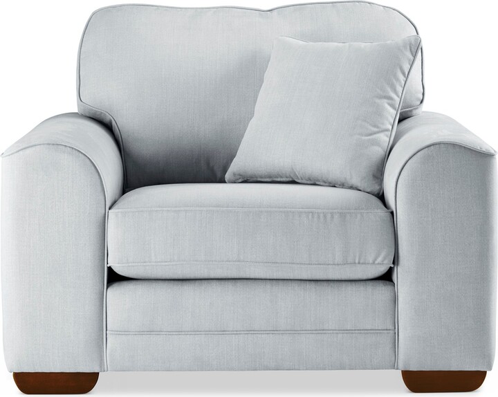 Dunelm Morello Armchair Grey ShopStyle