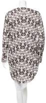 Thumbnail for your product : Thomas Wylde Silk Printed Button-Up w/ Tags
