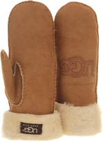 Thumbnail for your product : UGG Logo Mitten Chestnut