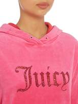 Thumbnail for your product : Juicy Black Label Valentine Gothic Logo Hooded Pullover