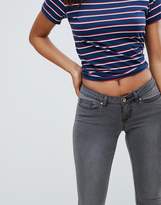 Thumbnail for your product : Noisy May Eve skinny jeans-Grey