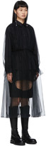 Thumbnail for your product : Noir Kei Ninomiya Black Tulle Shirt Dress