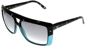 Gucci Sunglasses Turquoise Havana Women GG3532/S 396O0 Oversized