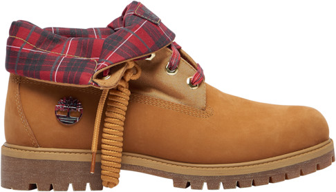 timberland checkered boots