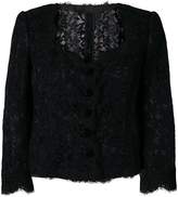 Thumbnail for your product : Dolce & Gabbana lace fitted jacket