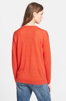Thumbnail for your product : Theory 'Trulinda' Linen & Wool Sweater