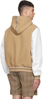 Thumbnail for your product : Givenchy Beige Leather Bomber Jacket