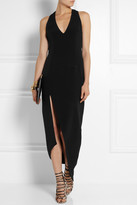 Thumbnail for your product : Jordana Haney stretch-silk crepe gown