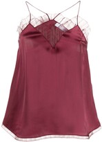 Thumbnail for your product : IRO Berwyn lace trim camisole