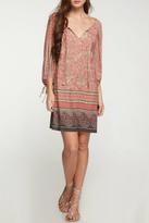 Thumbnail for your product : Love Stitch Lovestitch Border Print Dress