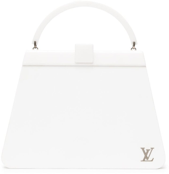 flyde etnisk Orient Louis Vuitton White Handbags | Shop the world's largest collection of  fashion | ShopStyle