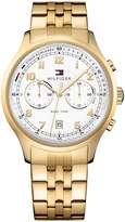Thumbnail for your product : Tommy Hilfiger MENS GOLD IP STAINLESS STEEL BRACELET WATCH