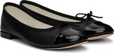 Thumbnail for your product : Repetto Black Flora Ballerina Flats