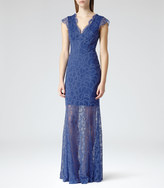 Thumbnail for your product : Reiss Ambrosia FLORAL LACE MAXI DRESS