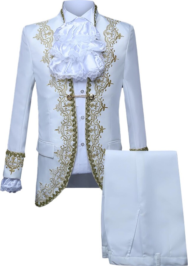 Generic Mens Gothic Suits 3 Pieces Court Costume Performance Uniform generic-mens-gothic-suits-3-pieces-court-costume-performance-uniform