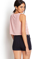 Thumbnail for your product : Forever 21 Crocheted Lace Tank