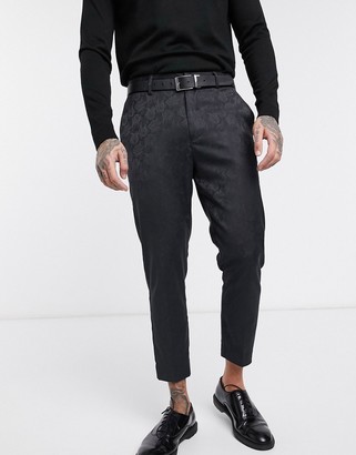 black chinos look