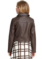 Thumbnail for your product : K.C. Parker Girl's Faux Leather Moto Jacket