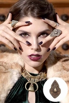 Thumbnail for your product : Vanessa Mooney Divine Kiss Ring in Brass