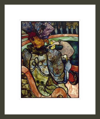 1000Museums At the New Circus Papa Chrysanthemum by Henri de Toulouse-Lautrec -Framed Giclee Print