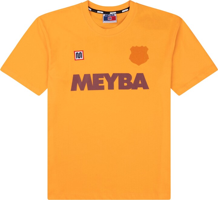 Pony Adult FC Barcelona Vintage Orange Training Shirt, Men's, Medium