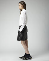 Thumbnail for your product : Kenzo herringbone pleat front shorts