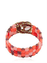 Thumbnail for your product : Ziio Pixel Red Beaded Bracelet