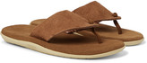Thumbnail for your product : Nonnative + Island Slipper Officer Suede Flip Flops