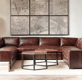 Thumbnail for your product : Restoration Hardware Hexagonal Azobe Wood & Steel Coffee Table