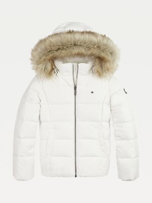 Tommy Hilfiger Essential Quilted Down-Filled Hooded Jacket