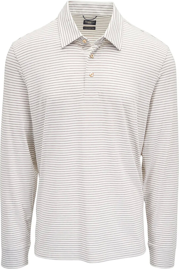Faherty Striped Polo Shirt
