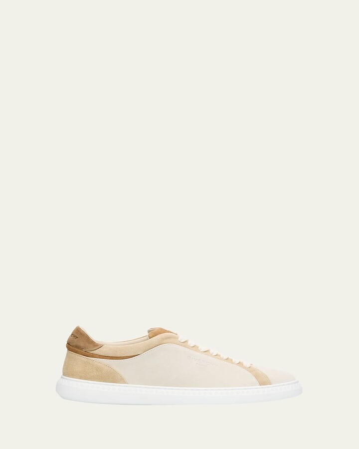 Givenchy Men's G Set Suede Low-Top Sneakers