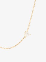 Thumbnail for your product : Lizzie Mandler Fine Jewelry 18K yellow gold floating triangle diamond necklace
