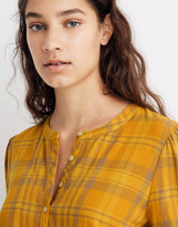 Thumbnail for your product : Madewell Flannel Leysfield Popover Shirt