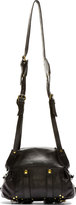 Thumbnail for your product : Jerome Dreyfuss Black Pebbled Leather Small Twee Satchel