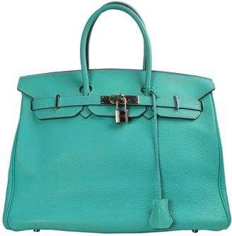 Hermes Birkin leather handbag