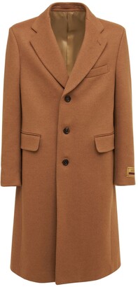 camel wool coat for men