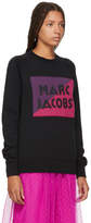 Thumbnail for your product : Marc Jacobs Black Raglan Logo Sweatshirt