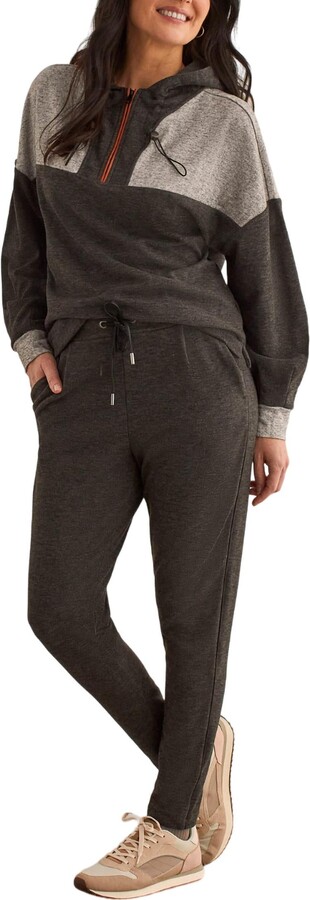 Drawstring Jogger In Charcoal