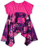 Thumbnail for your product : JCPenney Total Girl Woven Flowy Top - Girls 6-16 and Plus