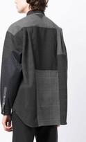 Thumbnail for your product : White Mountaineering Checked Button-Up Jacket