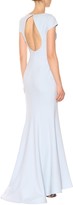 Thumbnail for your product : Rebecca Vallance Cutout-back crepe gown